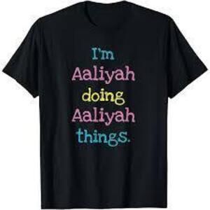 Aaliyah Unisex Tee